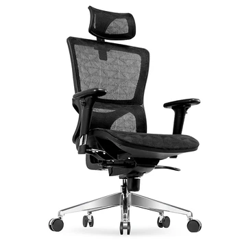 Офисное кресло с поднятой вращающейся сеткой Компьютерное кресло Креативная Эргономика Домашнее Откидывающееся Вращающееся кресло для отдыха Игровой стул