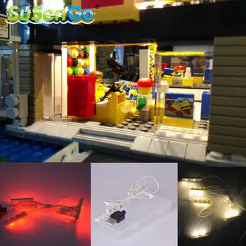 SuSenGo LED Light Bricks Kit DIY легкие строительные блоки, аксессуары для кирпичей, игрушки, которые могут украсить все строительные блоки