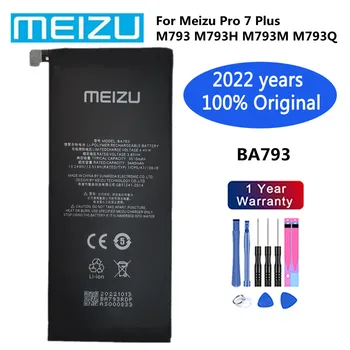 Новый 3510 мАч BA793 Аккумулятор Для Meizu Pro 7 Plus M793 M793H M793M M793Q Высококачественный Оригинальный Аккумулятор В наличии + Инструменты