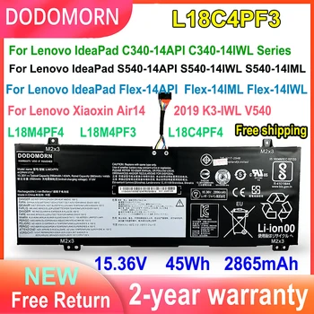 Аккумулятор для ноутбука DODOMORN L18C4PF3 для Lenovo ThinkPad C340-14 S540-14 Flex-14 L18M4PF4 L18M4PF3 L18C4PF4 5B10W67417 5B10T09080