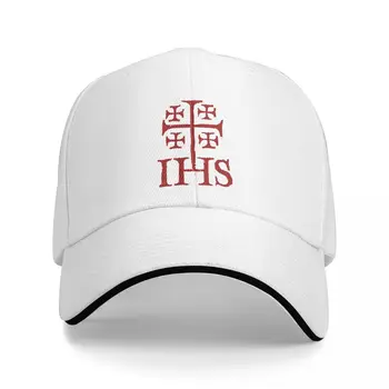 Бейсбольная кепка с инструментальной лентой для Мужчин и Женщин Jerusalem Cross IHS в стиле хип-хоп, Брендовые мужские Кепки, Мужская Шляпа