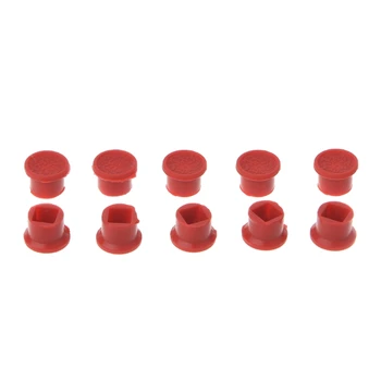 10 шт. Красных колпачков для мыши Lenovo IBM Thinkpad, ноутбука, указателя TrackPoint Cap  