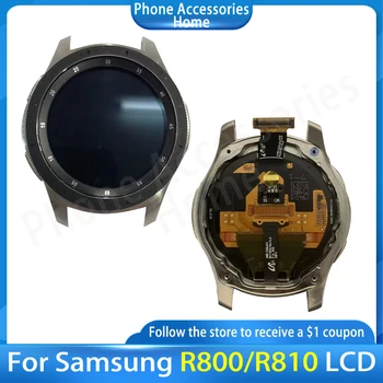 Оригинальный Дисплей часов Для Samsung Galaxy Watch 46 мм SM-R800 R800 R805 42 мм SM-R810 R810 R815 ЖК-дисплей В сборе с сенсорным экраном