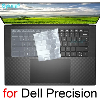Чехол для клавиатуры Dell Precision 5550 5560 5570 5750 5760 5770 5510 5520 5530 5540 3470 15 17 15.6 Силиконовый защитный чехол