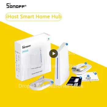 SONOFF IHost Smart Home Hub Zigbee Gateway Многорежимный Wifi LAN Беспроводной Пульт дистанционного управления Локальной Автоматизацией Для большинства устройств