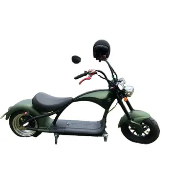 электрический скутер с толстыми шинами мощностью 1500 Вт, мотоциклы, самокаты