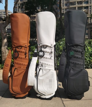 2023 Новая Сумка для гольфа Унисекс, легкая клубная сумка для переноски, водонепроницаемый кронштейн из искусственной кожи