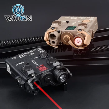 Новый WADSN DBAL A2 ИК-светильник + Красный/Зеленый Лазер + ИК-лазер Ночная версия DBAL-A2 PEQ-15 Подходит для 20 мм Охотничьего оружия с рельсами Пикатинни