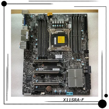 X11SRA-F Для материнской платы Supermicro Workstation ATX LGA-2066 C422 Чипсет DDR4 Поддержка W-2100/2200 100% Протестирован Быстрая доставка