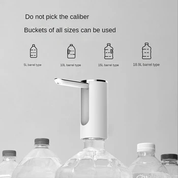 Умный Диспенсер для воды, Электрический Насос для бутылок с водой, Бытовое USB Складное Устройство для всасывания воды в бочке Для дома