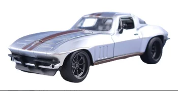 1:24 1966 CHEVY CORVETTE Высокая Имитация Литья под давлением Автомобиля Из металлического сплава, модель автомобиля, коллекция детских игрушек, подарки J285
