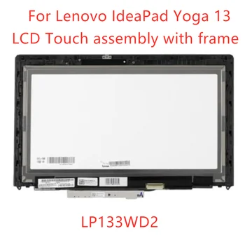 Оригинальная замена ЖК-дисплея в сборе для Lenovo IdeaPad Yoga 13 LP133WD2 (SL) (B1) LP133WD2-SLB1 Дигитайзер ЖК-экрана