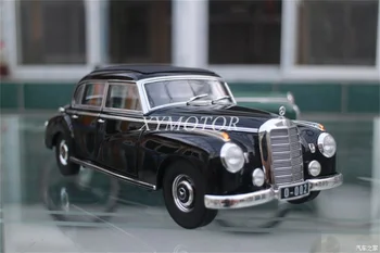 Norev 1/18 Для Benz 300S W186 1st German Chancellor Автомобиль, отлитая под давлением модель Автомобиля, черные игрушки, подарки, коллекция украшений для хобби