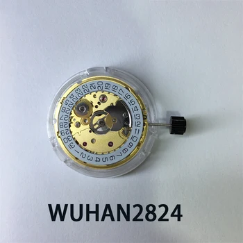 Аксессуары для часового механизма совершенно новое отечественное уханьское оборудование 2824 платиновый календарь автоматический механизм