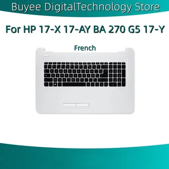 Новый Оригинальный чехол-клавиатура FR RU BE NAU с корпусом C Для HP 17-X 17-AY BA 270 G5 17-Y С Подсветкой экрана Axis С клавиатурой