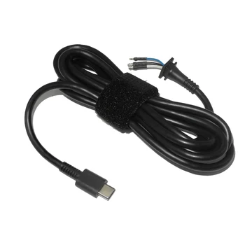 Оригинальный кабель для зарядки ноутбука USB Type C, 1,8 м, наконечник постоянного тока, разъем USB C со шнуром/кабелем для зарядного устройства Asus Hp Lenovo
