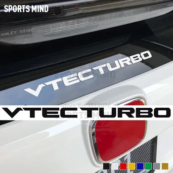 5 X виниловый автомобильный стайлинг VTEC TURBO для Honda Fit Jazz GK5 JDM аксессуары Наклейки на лобовое стекло автомобиля, наклейки на автомобили