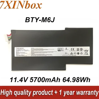 7XINbox BTY-M6J 11,4 В 5700 мАч Аккумулятор для ноутбука MSI GS63VR 6RF-016CN 7RF-258CN GS73VR 6RF-013CN 7RG-035CN Серия Ноутбуков