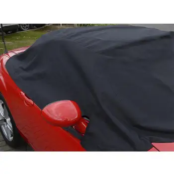 Мягкий верх крыши, наполовину закрывающий капот, Прочная Водонепроницаемая защита от Солнца для Mazda MX5 MK3, которую можно повесить на зеркало заднего вида для фиксации