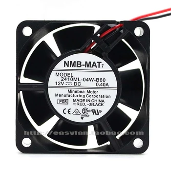 Новый оригинальный для NMB 2410ML-04W-B60 B69 12 В 0.4A 6 см 6025 блок питания шасси материнская плата бесшумный вентилятор охлаждения