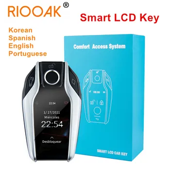 Корейский/Португальский/Испанский Модифицированный Бутик Smart Remote Автомобильный ключ ЖК-экран CF500 Для BMW/VW/Toyota/Lexus/KIA/Ford/Audi Автомобильный ключ
