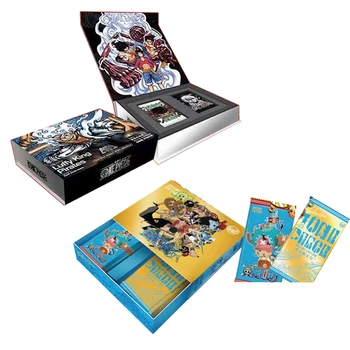 Оптовые продажи Коробка для сбора карт One Piece Gears Конец приключений Gold Art Edith Booster Редкие игральные карты