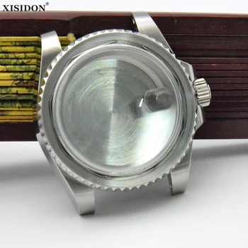 корпус часов из нержавеющей Стали 40 мм для Часов NH35/8215/GD2813/GD3804 с Механическим механизмом, Аксессуары Для часов с Разделительным кольцом