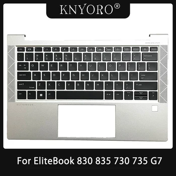 Оригинальный НОВЫЙ Ноутбук с Подсветкой клавиатуры США Для HP EliteBook 830 G7 835 730 735 G7 Упор для рук Верхняя Крышка КОРПУСА Серебристого Цвета M36413-001
