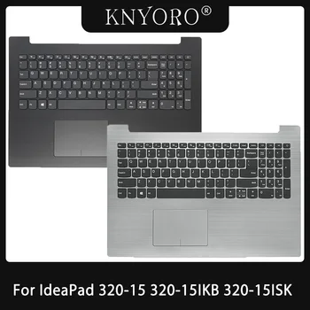 Американская Клавиатура Для ноутбука Lenovo Ideapad 320-15 320-15IKB 320-15IAP 320-15ISK 320-15AST, Подставка для рук, чехол С сенсорной панелью, клавиатура