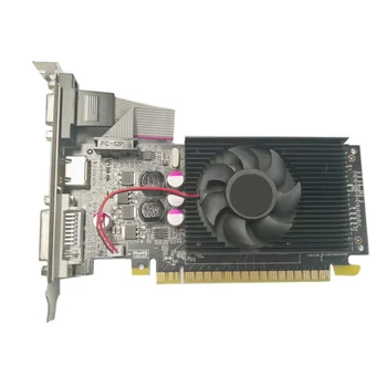 64-битная видеокарта GT210 512M DDR3 PCIE 2.0 GPU, совместимая с HDMI, DVI, VGA, Настольная видеокарта