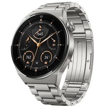 Титановый металлический ремешок для часов HUAWEI Watch 3 Pro, новый ремешок 22 мм Для HUAWEI GT 3 46 мм/GT3/GT 2 46 мм/GT2 Pro, браслет для часов