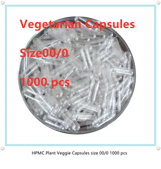 0 # 1000 шт пустых капсул для растений, цветные вегетарианские капсулы HPMC!Капсулы 