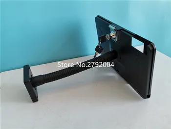 металлический корпус gooseneck для ipad, крепящийся винтами к столу или стене, поворотное крепление для планшета 10,2 дюйма для коммерческого дисплея на столе/стене