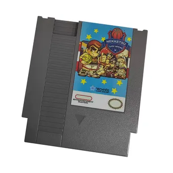 Nekketsu! Уличная корзина: Ganbare Dunk Heroes - английский 8-битный игровой картридж NES с 72 контактами для ретро-игровой консоли NES Classic