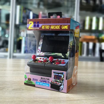 300 В 1 Ретро Аркадная игровая консоль Ручной геймпад Красочная классическая станция Контроллер игрового автомата на открытом воздухе