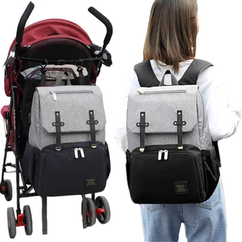 Сумка для подгузников для коляски с USB зарядкой, Водонепроницаемый Оксфордский рюкзак, сумка для подгузников для беременных и кормящих, сумка для путешествий на открытом воздухе