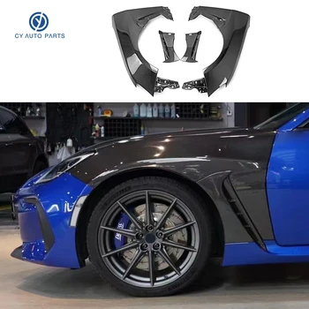 Блестящее качество, стиль STI, полностью из углеродного волокна, оригинальные характеристики, обвес переднего крыла автомобиля для Subaru BRZ