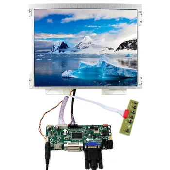 Плата ЖК-контроллера HD MI + VGA + DVI + Audio с 12,1-дюймовым 1024х768 ЖК-экраном M121GNX2