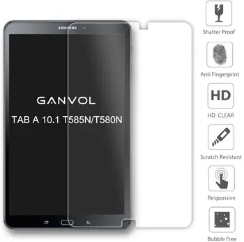 Для Samsung Galaxy Tab A A6 10,1 (2016) T580 T585 - 9H Планшет с защитой от царапин, Защитная пленка из закаленного стекла, чехол