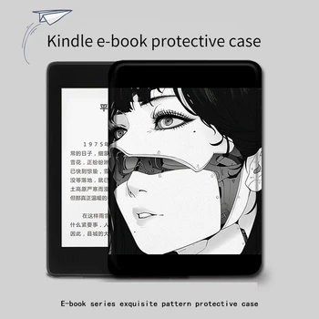 Защитный чехол для электронной книги Kindle Paperwhite 5 4 Case M 2L3EK DP75SDI SY69JL J9G29R PQ94WIF Oasis 6 7 8 10 11-го поколения в стиле аниме