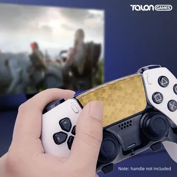 Наклейка ручной работы с защитой от царапин на сенсорной панели TALONGAMES, подходящая для контроллера Sony Playstation 5 Elite Edition