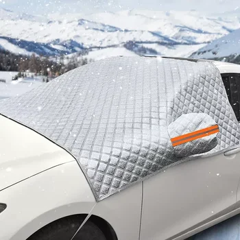 Автомобильный Снежный покров, покрытие лобового стекла Автомобиля, защита от снега, блокировка льда, защита переднего стекла, Внешние Автоаксессуары