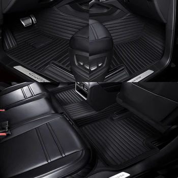 Автомобильные Коврики из искусственной кожи на заказ для Infiniti QX50 2013-2015 года выпуска Детали интерьера Автомобильные Аксессуары Ковер