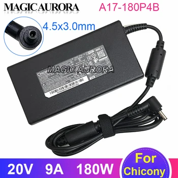 Оригинальное зарядное устройство Chicony A17-180P4B мощностью 180 Вт, 20 В 9A, адаптер переменного тока A180A063P для игрового ноутбука MSI GF75 THIN 10UEK-068TW