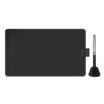 Графический планшет Huion H320M 2-в-1, ЖК-цифровая доска для рисования с безбатарейным стилусом, поддержка наклона пера Android PC