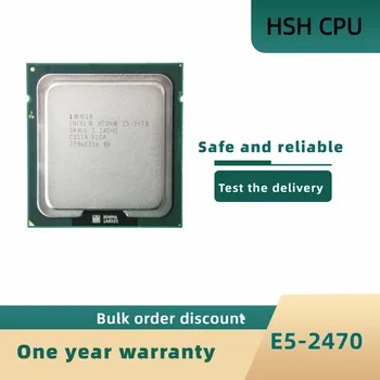Подержанный восьмиядерный шестнадцатипоточный процессор Intel Xeon E5-2470 E5 2470 2,3 ГГц, 20M 95W LGA 1356, процессор