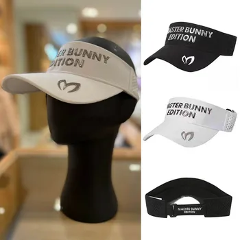 Новая кепка для гольфа Master Bunny 23 с логотипом для мужчин и женщин, солнцезащитный козырек, полая кепка без кепки