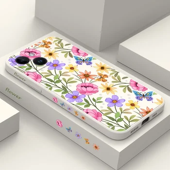 Чехол для телефона с экзотическими цветами для iPhone 14 13 12 11 Pro Max Mini X XR XS SE2020 8 7 Plus 6 6S Plus чехол