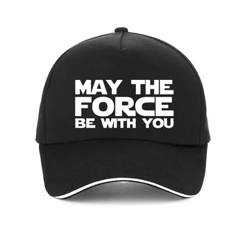 Новая Мужская шляпа may the force be with yuo, бейсболка с буквенным принтом, Унисекс, регулируемые Шляпы, snapback gorras