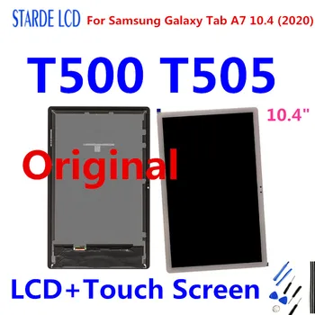 10,4 “Оригинал для Samsung Galaxy Tab A7 10,4 (2020) SM-T500 T505 T500 ЖК-дисплей Сенсорный Стеклянный экран Дигитайзер В сборе